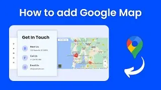 How To Add Google Map To Wordpress Website Using Elementor  || DCreato Academy