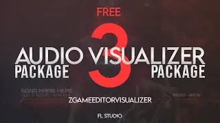 FREE / Audio Visualizer Package 3 / ZGameEditorVisualizer / FL Studio