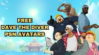 Download these free Dave the Diver PSN Avatars