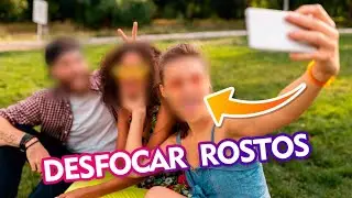 Como borrar censurar rostos em fotos fácil