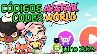 CÓDIGOS AVATAR WORLD | JULHO 2024 | AVATAR WORLD CODES | AVATAR WORLD GIFT CODES | REDEEM CODES 🎁🎁