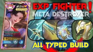 ALL-TYPE MASHA EXP LANE HYBRID IS FXXXXXX BEAST AGAINST STRONG META!