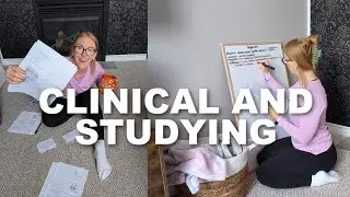 Day in the Life of a Nursing Student Mom: Clinical Orientation Experience, Studying + Struggles