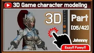 [ Johnnny ] |05/42|  3d Game Character Armor Modeling ( seven knights fusion )