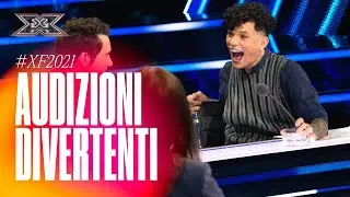 Le AUDIZIONI più DIVERTENTI 😂 di X FACTOR 2021