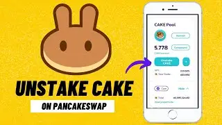 How to unstake Cake on Pancakeswap