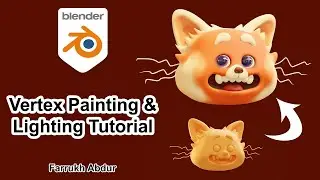 Vertex Painting and Lighting Tutorial | Blender