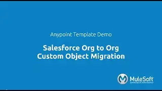 Salesforce Org to Org - Custom Object Migration