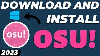 Download and install Osu in Windows 10 2024 tutorial