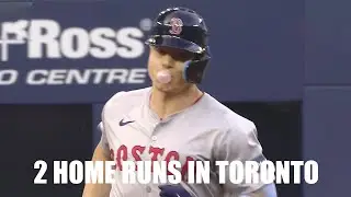 Tyler ONeill Hits 2 Home Runs in His Home Country!!