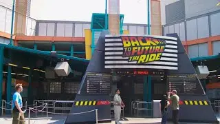 Back to the Future the Ride, Briefly | Abandoned BttF Ride