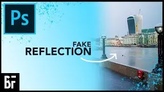 How To Create a Fake Water Reflection - Photoshop