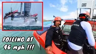 I got to sail on the FASTEST CATAMARAN IN THE WORLD!! 🤯 - (Episode 264)