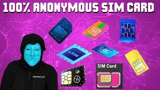 100% Anonymous SIM CARD For BURNER PHONES