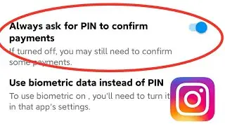 How To Set Pin For Instagram Shopping Payment