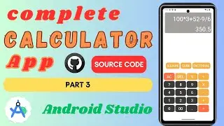 Create Calculator app in android studio using kotlin || Source Code ||  Calculator app create 