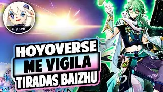 HOYOVERSE ME VIGILA?? BASTANTE COPIUM 🤡 Mis Tiradas por Baizhu | Genshin Impact Español