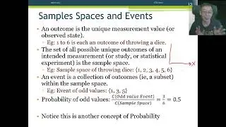 Probability and Descriptive Statistics - 6 - Sample Space And Events (Part 1/2)