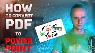 How to convert PDF to Power Point? Edit presentations in PDF