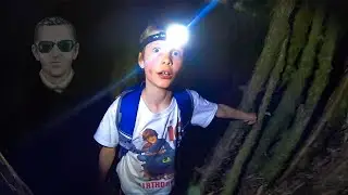 FINDING DB COOPERS SECRET HIDEOUT IN THE DARK!