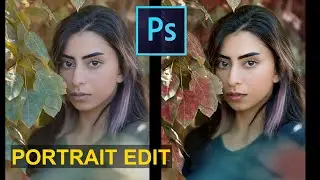 Outdoor Portrait Edit - Photoshop Tutorial Breakdown