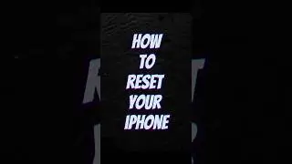 How to reset your iPhone