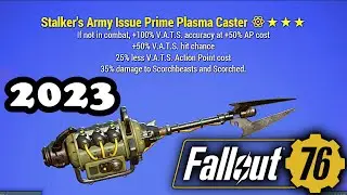 Plasma Caster - One Shot Killer - 2023 Review - Fallout 76