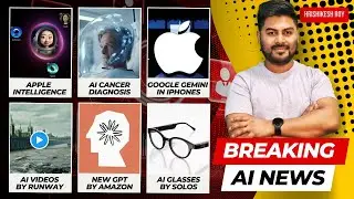 Latest AI News | Apple Intelligence | AI Cancer Diagnosis | RunwayML Gen 3 |  Gemini in Iphones