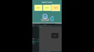 Level Select Screen Tut Godot 4  #shorts