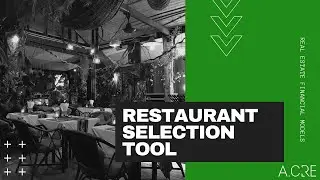 The Excel Based Restaurant Selection Tool for the Overly Indecisive