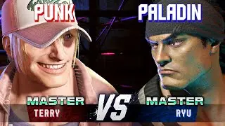 SF6 ▰ PUNK (Terry) vs PALADIN (Ryu) ▰ High Level Gameplay