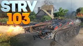 ШИКАРНАЯ ПОЗИЦИЯ для шведских ПТ + ЭПИЧНАЯ КОНЦОВКА Strv 103-0