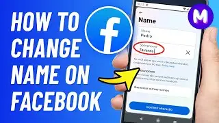 How to CHANGE NAME on Facebook (2024) - New Update