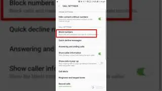 #shorts || Kisi ka bhi Mobile Number Block kaise karte hai ||How to block any mobile number