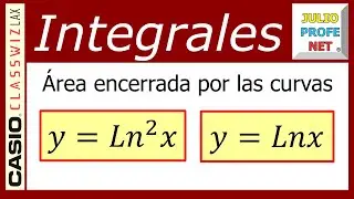 ÁREA ENTRE CURVAS - Ejercicio 9 (con CASIO Classwiz fx-991LA X)