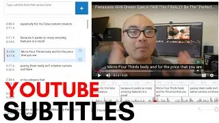 How To Create Subtitles For Videos On YouTube Easily! (Free Method) | Closed Captions