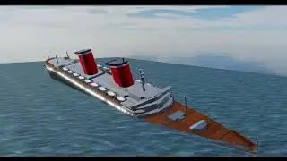 Ship Sinking Animation 3