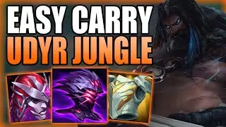 THIS IS HOW UDYR JUNGLE CAN EASILY CARRY YOUR SOLO Q GAMES! - Gameplay Guide League of Legends