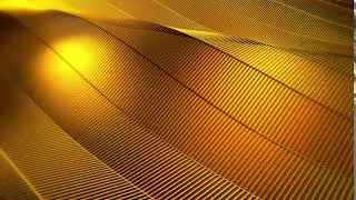 Free Abstract Video Background Loop: Gold Waves