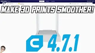 Cura 4.7.1 | Improve your prints! | Settings to make your 3d prints smoother