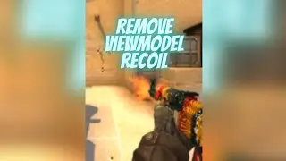 REMOVING VIEWMODEL RECOIL | CSGO TIPS&TRICKS #shorts