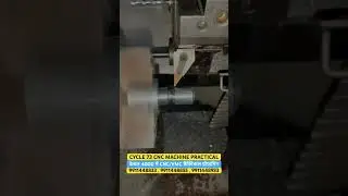 CYCLE G- 73 PATTERN REPEATING CNC MACHINE PRACTICAL ।