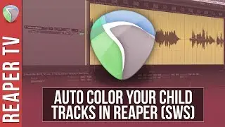 Reaper: Auto Colour Child Tracks Quick Tip Tutorial