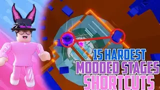 15 HARDEST MODDED STAGES SHORTCUTS IN TOWER OF HELL | Roblox | Tower Of Hell