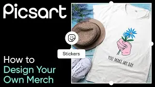 How to Design Your Own Merch on Picsart Web | Picsart Tutorial