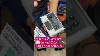 Wireless Game Box 8Bit entertainment system only rs1000🎮🛜 