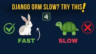 Boost Django Query Speed: When and Why to Use RAW SQL