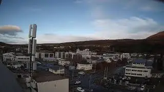 Húsavík looking North - Live from Iceland