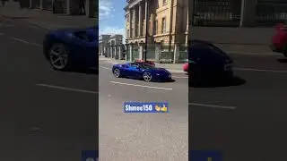 Shmee150 driving his Ferrari SF90 in London