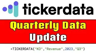 How to Pull in Quarterly Stock Data into Google Sheets with Tickerdata!